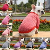Topla pas odjeća štenad kućni ljubimac mačka toplo pulover zimski kaput od džempera za male pse Chihuahua XS-2xl