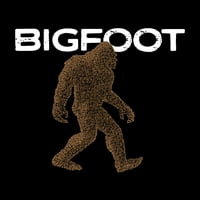 Bigfoot - Boy's Word Art Majica