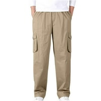 Caveitl Sportske hlače za muškarce, muške teretne hlače tanke čvrste pravne hlače Casual vanjskih sportskih