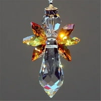 Umitay Moderna Rainbow Crystal Angel Chakra Suncaccher Auto šarm Privjesak