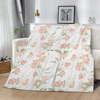 Odštampana flankela runo baca pokrivač za laganu bacanje pokrivač za kauč na kauču