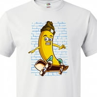 Inktastična skateboarding Banana Funny Skater majica