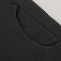 Pamučne posteljine za žene džepove casual ljeto obrezane hlače ženske elastične strugove casual pantalone