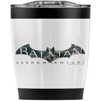 Batman: Arkham Knight silazni logotip nehrđajući čelik TUMBLER OZ kafe putni šalica, vakuum izolirani