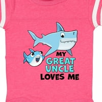 Inktastic moj sjajan stric voli me slatkim morskim psima poklon dječje djeteta ili dječje djece