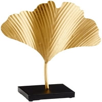 Cyan Design Palme d'ili 9-1 4 W 3-1 4 D 11 H Botanicanska skulptura - zlato