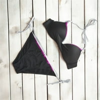 Boomilk kupaći kostim za žene Dva Soild Print Split setovi plus veličine kupaći kostim za kupalište