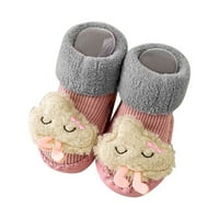 Cipele za djecu Jesen i zimske dječake i djevojke Dječje čarape cipele Ne klizanje u zatvorenom podnu
