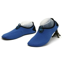 Welliumiy unise aqua čarape bosonožne vodene cipele surfanje plaže za cipele za cipele za cipele za ribolov čamca, lagano brzo suho čarobnjak plavi 4,5