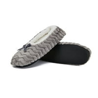 WAZSHOP WOOPS Warm cipele na papučama Mekana plišana zimska papučica Neklizajuća komforna kuća cipele