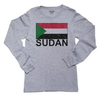 Sudan zastava - Posebna majica dugih rukava iz edicije za vintage izdanje