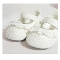Baby Boys Cupe cipele Solid Bool STAN CLOSE TOE Mekana potplata Princeza vjenčanica Mary Jane Svjetlosni