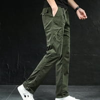 Viadha muške teretne hlače tanke čvrste pravne hlače casual vanjskih sportskih pantalona