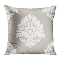Antique Damask Klasični luksuzni Old Faided Royal Victorian za izvrstan cvjetni barokni botanički jastučni jastuk jastuk