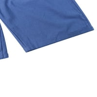 Muške Summer Solid Colorne kratke hlače High Struk Sportske kratke hlače sa džepovima za crtanje S-3XL