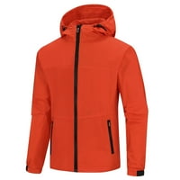 Muška jakna lagana softshell teška škrtska jakna od jakne od prozračne muške jakne crvena 2xl