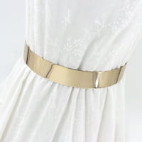 Kripyery Podesivi dugi all-podudarni lanac za struk metalni lanac za žene širok ženski ukras za odjeću
