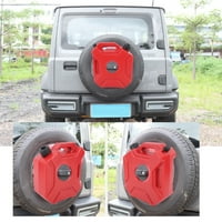 Aramo 5l 1. galona Crvena velikog kapaciteta prijenosni plinski benzinski spremnik za automobile Motocikli UTV ATV vanjskih vozila