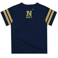 Mornarička mornarica Mornarica MidshipMen Mom Logo Stripes Majica