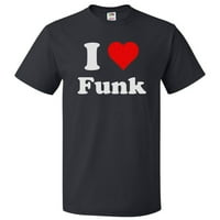 Srčana funk majica - volim funk tee poklon
