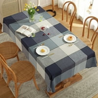 Sanviglor stol platneće otporne na ulje-otporne na stol-otporne na luksuzne tableflote na plairu INS