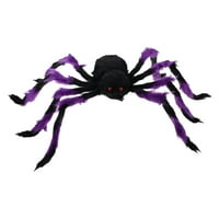 Halloween Giant Spider Dekoracija Veliki dlakavi paukovid za ukletsku kuću