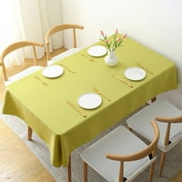 31 × 47in Čvrsti boju stolnjak okruglih trpezarijski stol Poklopac kuhinje Stol Top platna dekor odgovara