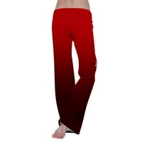 TOQOT WOMENS CHINO Hlače - udobne casual vučne hlače za noge crvene veličine xxl