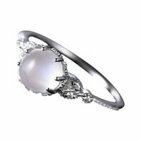 Ženski mjesec dijamantski prstenski prsten stilski prsten za uključivanje prstena