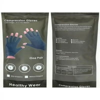 Kompresijske rukavice artritisa Kompresija podržava rukavice za ruke omotaju olakšanje boli - žene muškarci