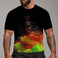 Majice za muškarce Prozračne vrhove Košulje Unise 3D modne tiskane majice za odrasle kratke rukave TOP