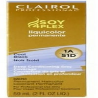 Clairol Professional Liquicolor 1a 51d Cool Black, OZ