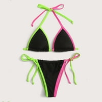 Ociviesr bikini set kupaći kostimi za kupalište za kupalište za plažu Brazilske ženske zavojnim push-up