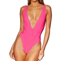 Vanjska trgovina Ženski kupaći kostim Europski i američki Leopard Print Buckle Bikini Bikini Bralette