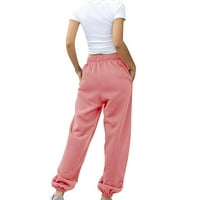 Ženske dno se dušenje jogeri hlače vježbaju visoke struke joga hlače sa džepovima pantne odijela za