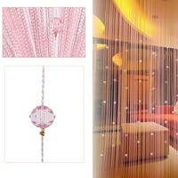 100x modni niz za zavjese kristalne perle kristalne perle prozora zaslon od razdjelnika za vrata Kućni ukras