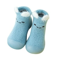 Wavsuf Dječje čarape Dječje dječake Dječaci TODDLER SOCKS Podrška Podovi posade Crtani plavi čarapa