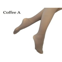 Žene Fleece zimske nogave tanke noge lažno prozirne toplo