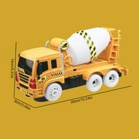 Kamion za kamion sa cementiranim mješalicama sa kiper kamionom za djecu