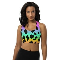 Pride Leopard Print sportski grudnjak