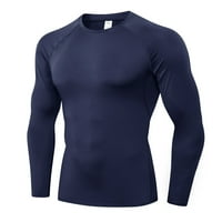 Muške košulje za kompresiju Jesen Zimske dugih rukava Atletička vježba za teretanu Cool Suw Sports Baselayer