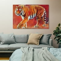 Zidni poster Bengal Tiger Animal Platnet platnene mrežne zidne ukras platne boje Plakati i printova