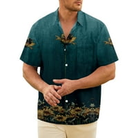 Cvjetne životinje Muška standardna-fit s kratkim rukavima poplilačka majica