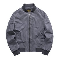 Adviicd jakne za jaknu za muškarce za teške zimske muške jesenske zimske bluze Retro vanjski plus veličine