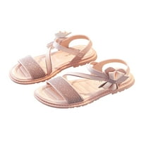 Djevojke lagane otvorene cipele na plaži plaža Bownet ravne sandale Dječja slatka čarobna haljina sandala
