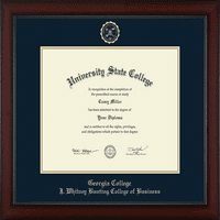 Georgia College & State University J. Whitney Bunting College of Business Diploma okvir, Veličina dokumenta
