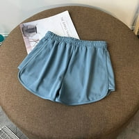 Yubatuo kratke hlače za žene seksi čvrsta boja casual fitness workout elastična struka Slim plažnih