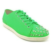 Butik ženske katelne modne cipele čipke up tenisice, zelene boje