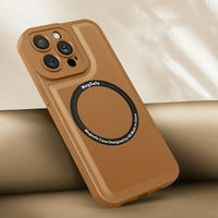 Toyella mobilni telefon Case Magnetski furnir All-Inclusive Anti-Fall Brown Iphone11Pro
