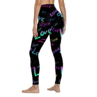 SKPBlutn Fashions Poroznost preklopite trčanje hlače Ženske vježbanje nogama Yoga Sportske fitness joga hlače
